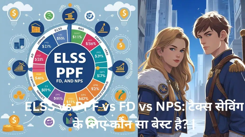 ELSS, PPF, FD और NPS: टैक्स सेविंग के लिए कौन सा बेस्ट है?