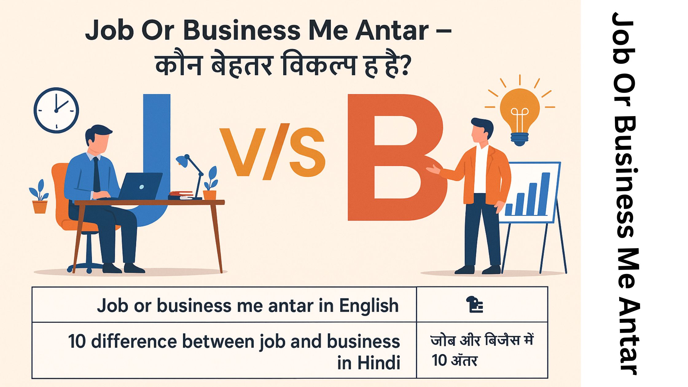 Job Or Business Me Antar